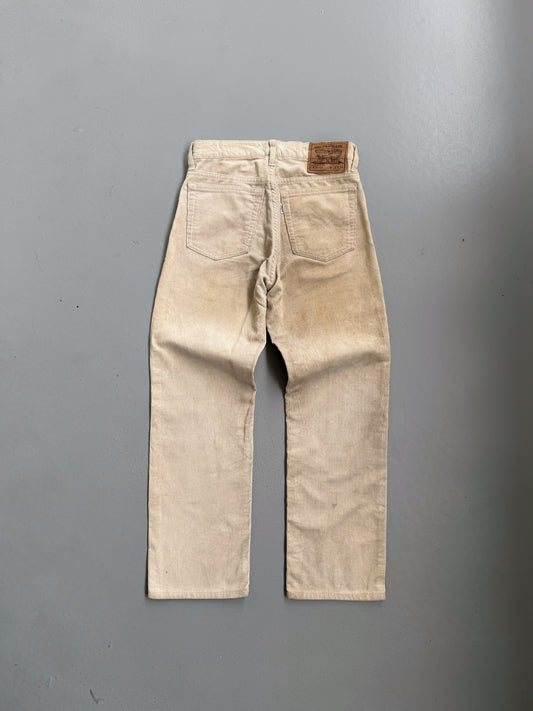 Levis Corduroy 515 white tab - W27