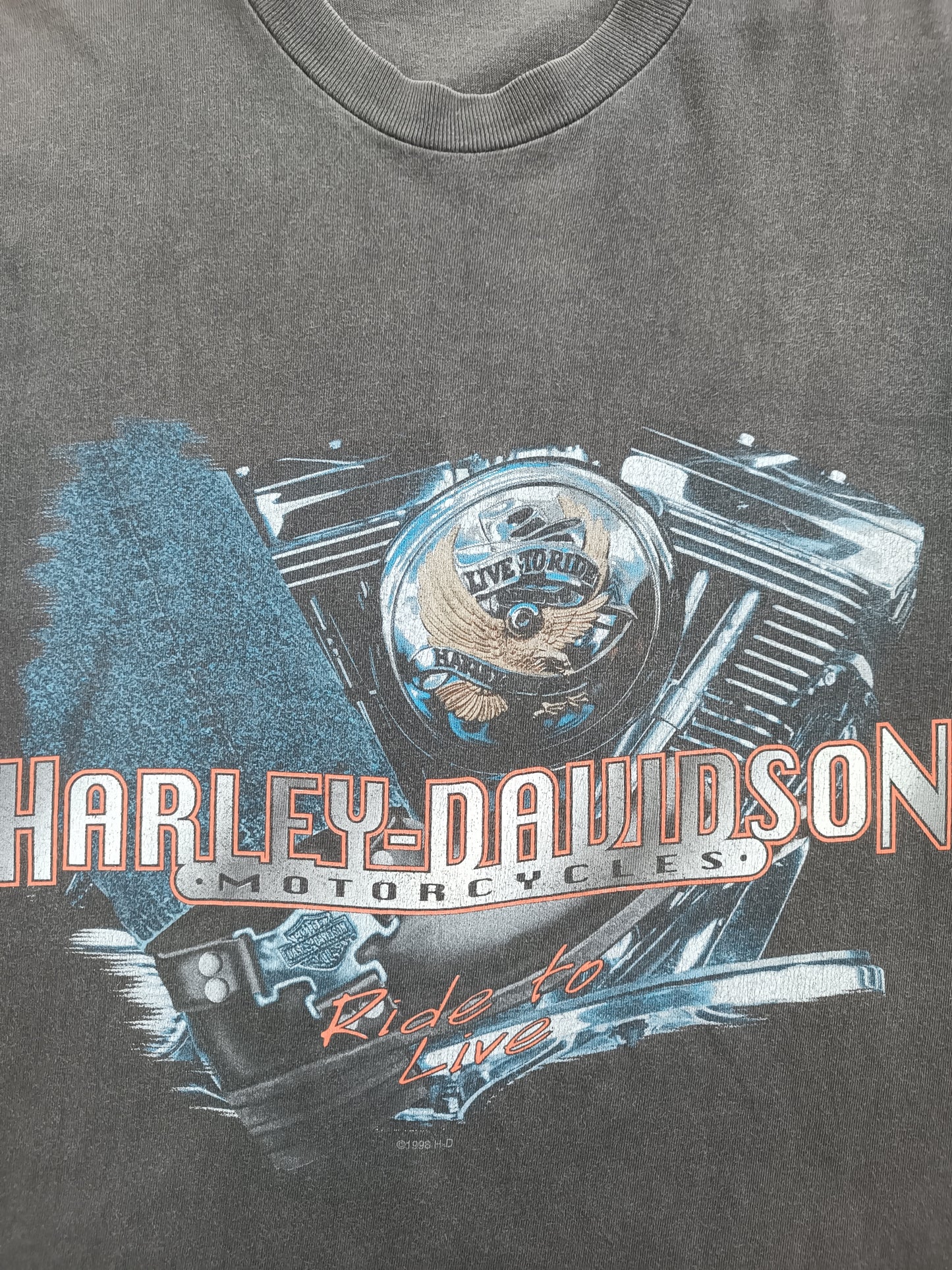 1990s Harley Davidson Ride to Live - XL
