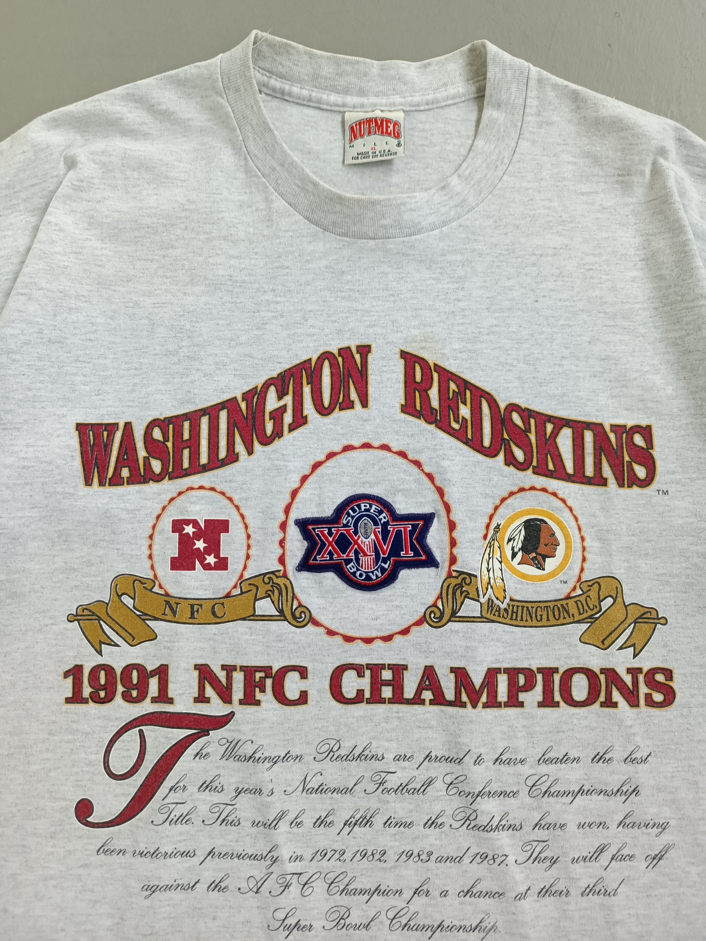 1991 Washington Redskins - XL